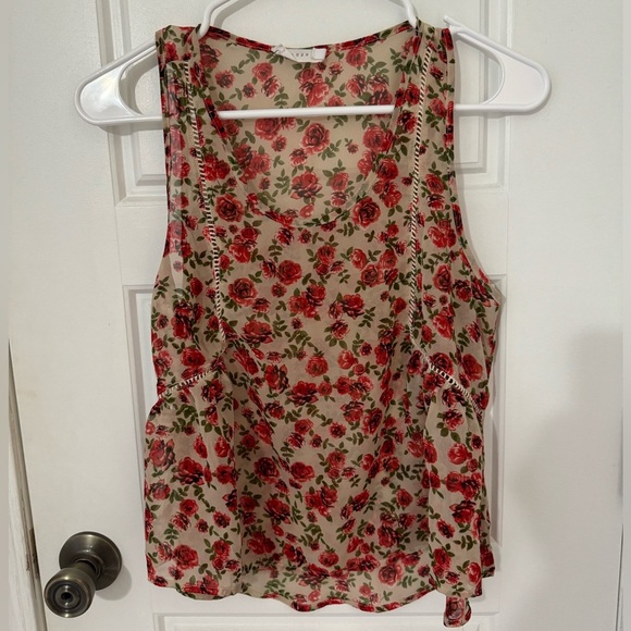 Flowery top - Picture 1 of 7